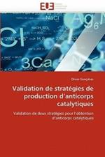 Validation de Strat gies de Production D Anticorps Catalytiques