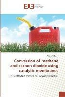 Conversion of methane and carbon dioxide using catalytic membranes