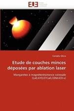 Etude de Couches Minces D pos es Par Ablation Laser