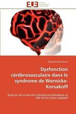 Dysfonction C r brovasculaire Dans Le Syndrome de Wernicke-Korsakoff