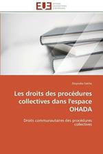 Les Droits Des Proc dures Collectives Dans l'Espace Ohada