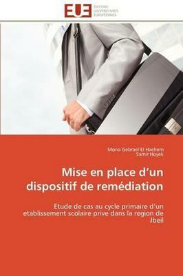 Mise En Place D Un Dispositif de Rem diation - Collectif - cover