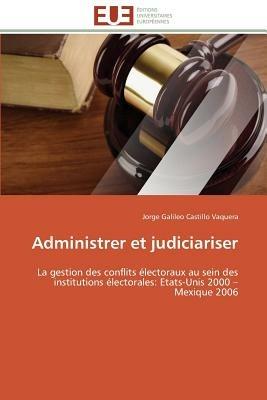 Administrer Et Judiciariser - Vaquera-J - cover