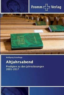 Altjahrsabend - Wolfgang Osterhage - cover