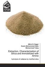 Extraction, Characterization of Silica and Immobilized with Amino