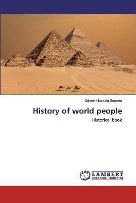 History of world people - Zaheer Hussain Soomro - cover