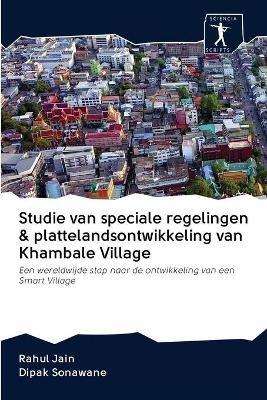 Studie van speciale regelingen & plattelandsontwikkeling van Khambale Village - Rahul Jain,Dipak Sonawane - cover