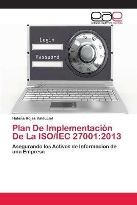 Plan De Implementacion De La ISO/IEC 27001: 2013 - Halena Rojas Valduciel - cover