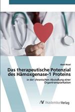 Das therapeutische Potenzial des Hamoxgenase-1 Proteins