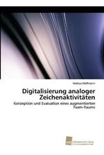 Digitalisierung analoger Zeichenaktivitaten