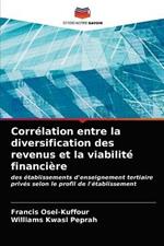 Correlation entre la diversification des revenus et la viabilite financiere