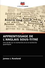 Apprentissage de l'Anglais Sous-Titre