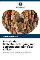 Prinzip der Gleichberechtigung und Selbstbestimmung der Voelker - Alexej Maksurov - cover