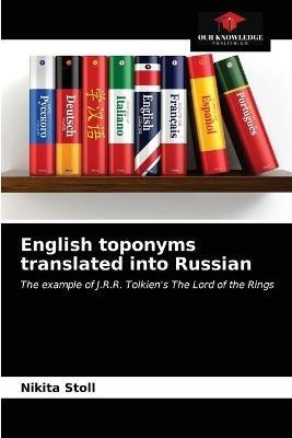 English toponyms translated into Russian - Nikita Stoll - cover