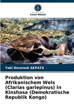 Produktion von Afrikanischem Wels (Clarias gariepinus) in Kinshasa (Demokratische Republik Kongo)