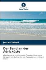 Der Sand an der Adriakuste