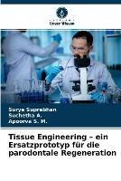 Tissue Engineering - ein Ersatzprototyp fur die parodontale Regeneration - Surya Suprabhan,Suchetha A,Apoorva S M - cover