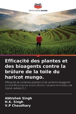 Efficacite des plantes et des bioagents contre la brulure de la toile du haricot mungo. - Abhishek Singh,H K Singh,V P Chaudhary - cover