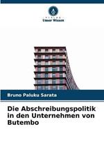 Die Abschreibungspolitik in den Unternehmen von Butembo