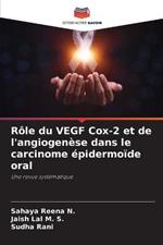 Role du VEGF Cox-2 et de l'angiogenese dans le carcinome epidermoide oral