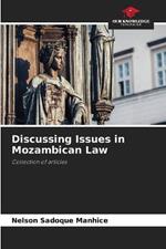 Discussing Issues in Mozambican Law