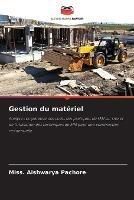 Gestion du materiel - Miss Aishwarya Pachore - cover