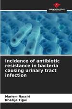 Incidence of antibiotic resistance in bacteria causing urinary tract infection