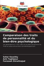 Comparaison des traits de personnalite et du bien-etre psychologique