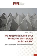 Management public pour l'efficacit? des Services publics en RDC