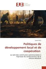 Politiques de d?veloppement local et de coop?ration