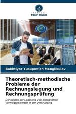 Theoretisch-methodische Probleme der Rechnungslegung und Rechnungsprüfung