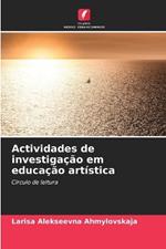 Actividades de investigação em educação artística