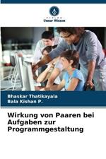 Wirkung von Paaren bei Aufgaben zur Programmgestaltung