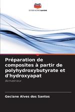 Pr?paration de composites ? partir de polyhydroxybutyrate et d'hydroxyapat