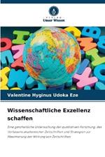 Wissenschaftliche Exzellenz schaffen