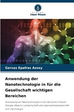 Anwendung der Nanotechnologie in f?r die Gesellschaft wichtigen Bereichen