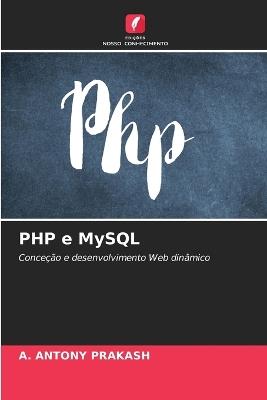 PHP e MySQL - A Antony Prakash - cover