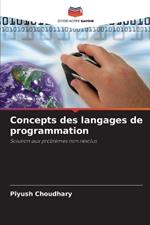 Concepts des langages de programmation