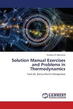 Solution Manual Exercises and Problems in Thermodynamics