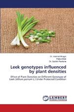 Leek genotypes influenced by plant densities