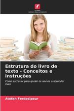 Estrutura do livro de texto - Conceitos e instru??es