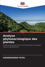 Analyse phytosociologique des plantes