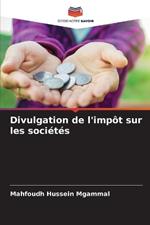 Divulgation de l'imp?t sur les soci?t?s