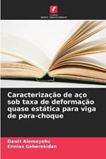 Caracteriza??o de a?o sob taxa de deforma??o quase est?tica para viga de para-choque