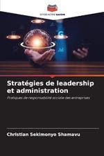 Strat?gies de leadership et administration