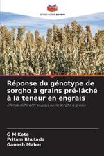 R?ponse du g?notype de sorgho ? grains pr?-l?ch? ? la teneur en engrais