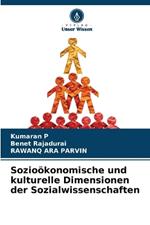 Sozioökonomische und kulturelle Dimensionen der Sozialwissenschaften