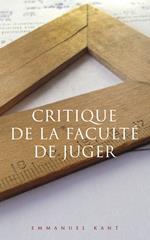 Critique de la faculté de juger