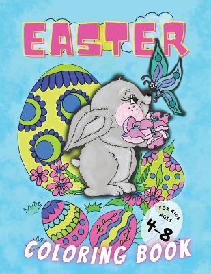 Easter Coloring Book for Kids Ages 4-8 - Beata Klimecka,Limitless Mind Publishing - cover