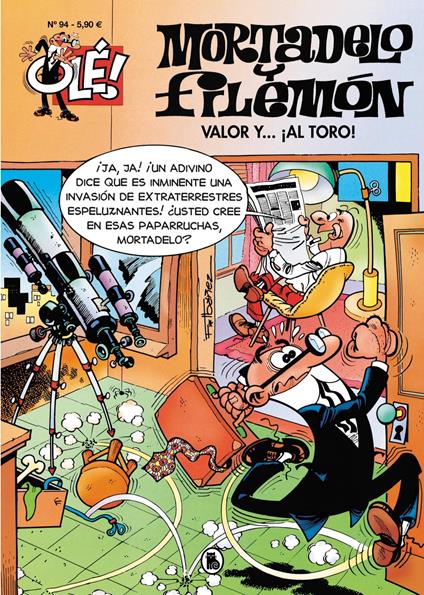 Mortadelo y Filemón. Valor y... ¡Al toro! (Olé! Mortadelo 94)